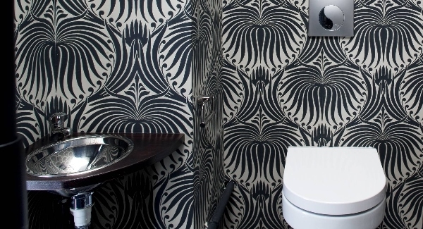 Blaze a trail with bathroom tile style