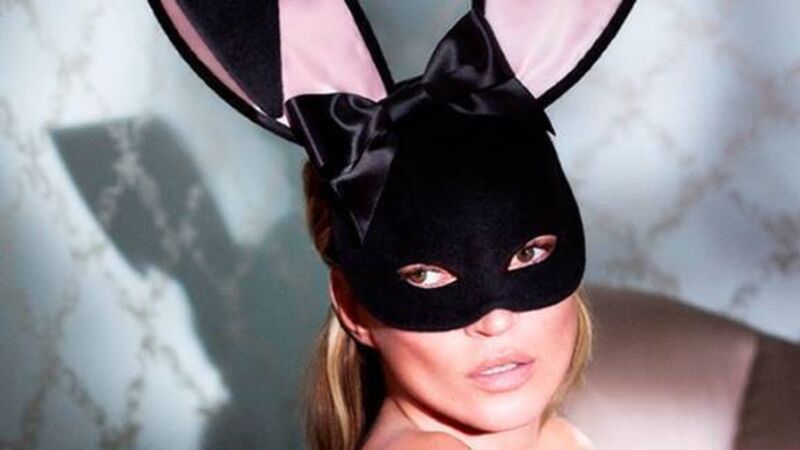 Moss strikes bunny pose for ‘Playboy’ Moss strikes bunny pose for ‘Playboy’