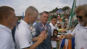 Football loses star Farrell, Ireland loses hero