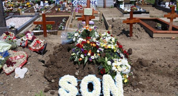 Flock of white doves released as stabbing victim Dean is laid to rest