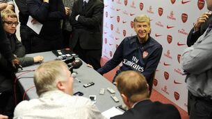 RVP will always be a Gunner to Wenger 