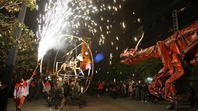 Dragons run wild in Galway