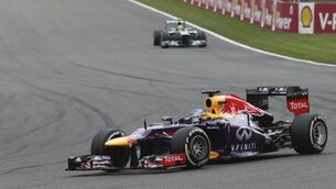 Vettel cruises to win in Belgium