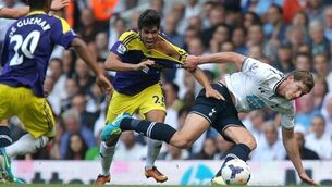 Soldado keeps Spurs firing