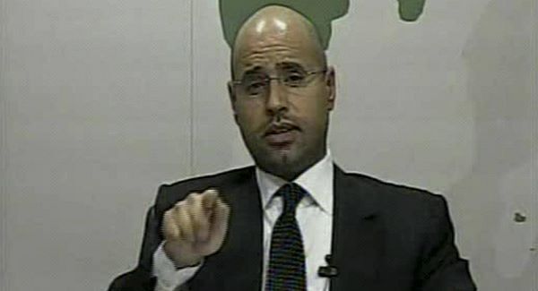 Gaddafi son: We'll die in Libya