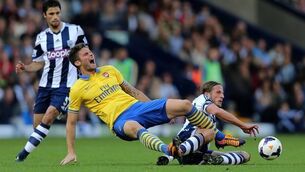 Gunners show stomach for fight