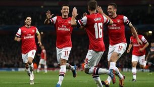 ‘Amazing’ Ozil turns on style