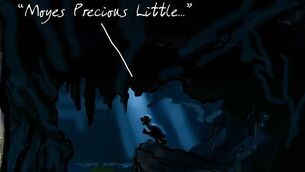 Patient Moyes at the oche