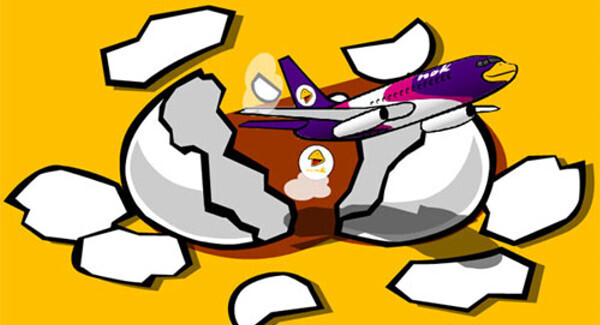 QUIRKY WORLD... Social media in a flap over plane &lsquo;nok&rsquo; strike