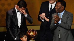 Tears flow as Ronaldo takes crown