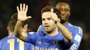 Mata on way to United for record €45m