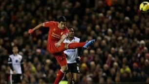 Super Suarez star of the half-time show 