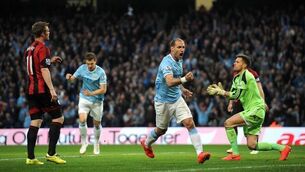 City keep Liverpool sweating