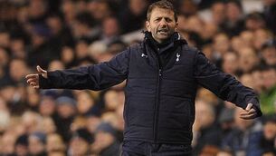 Tim Sherwood on tightrope at Spurs 
