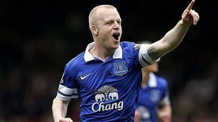 Naismith gives Everton hope