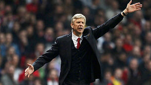 We won&rsquo;t wilt under the pressure, says Wenger 