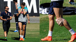 Ronaldo quits training as injury fears grow 