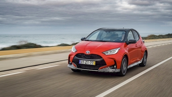 Fourth generation of Toyota Yaris beginning to take shape