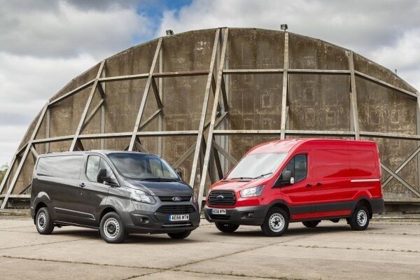 Ford’s Transit and Transit Custom vans are powered by the Ford EcoBlue diesel engine