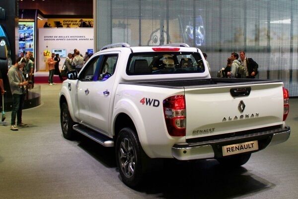 The robust, athletic-looking Renault Alaskan pickup will attract both commercial and leisure customers