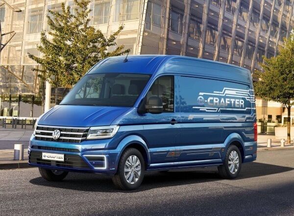Volkswagen unveiled its prototype for its full electric Crafter at Hannover Commercial Vehicles Show.