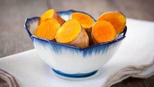 Using turmeric spice gives an intense vivid colour to these dishes