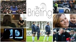 Catch-up with what you've missed so far today with our lunchtime briefing
