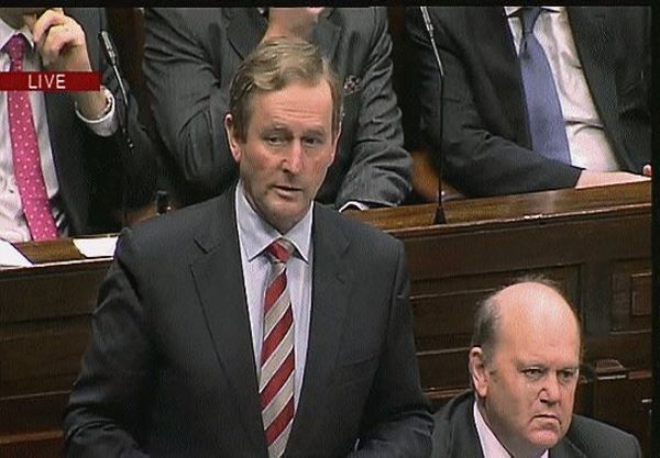 Kenny denies all blame for Seanad &lsquo;stroke&rsquo;