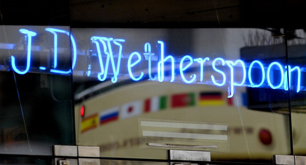 Wetherspoon arrives but no sign of the black stuff