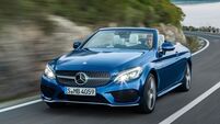 C-Class ragtop is Mercedes first-class