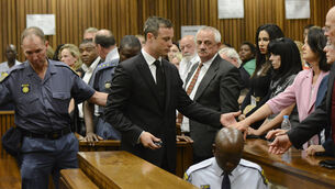 Time runs out as Pistorius jailed for five years