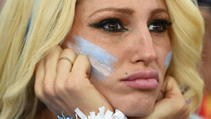 Brazil&rsquo;s World Cup ended two weeks ago but thousands of Argentines refuse to return home