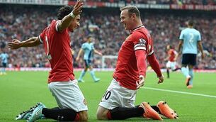 Roo red a blow to Van Gaal