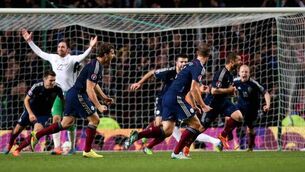 Ireland on back foot after Maloney magic