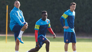 Wenger: Gibbs canbe as good as Cole 
