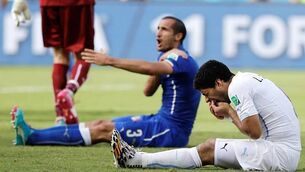 Suarez to suffer as Fifa bites back