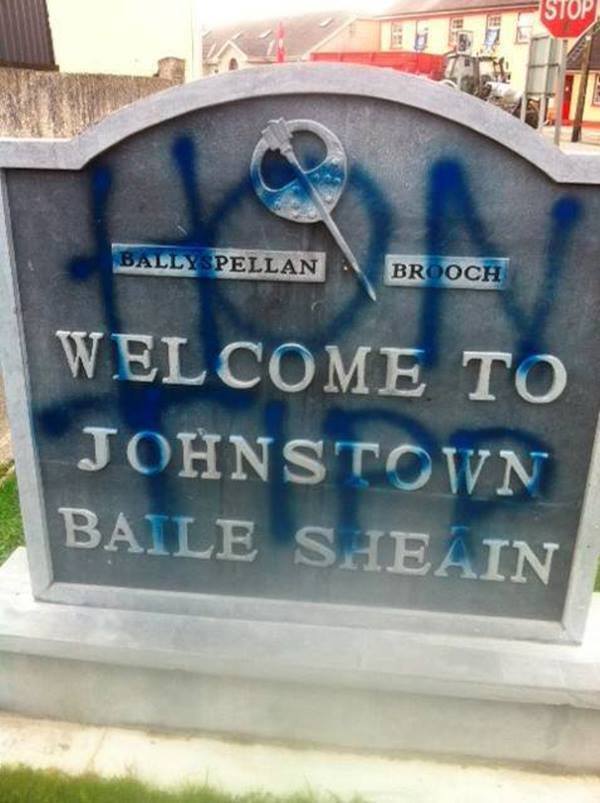 &lsquo;Unsporting people&rsquo; blamed for vandalism