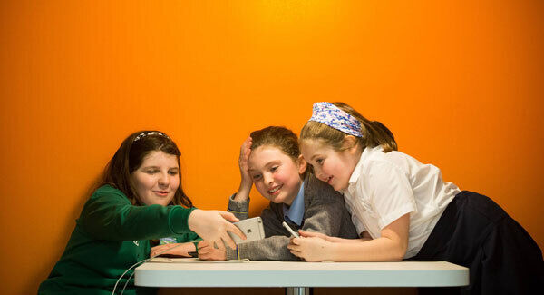 At the Trend Micro launch are Kate O’Callaghan, Aghabullogue National School, Coachford, Co Cork; Kate Manley, Scoil Naomh Michael, Upper Glanmire, and Sarah O’Callaghan, Aghabullogue NS. Pictures: Cathal Noonan At the Trend Micro launch are Kate O’Callaghan, Aghabullogue National School, Coachford, Co Cork; Kate Manley, Scoil Naomh Michael, Upper Glanmire, and Sarah O’Callaghan, Aghabullogue NS. Pictures: Cathal Noonan