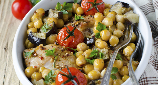 One list, five meals: Pot roast with pollock and chickpeas