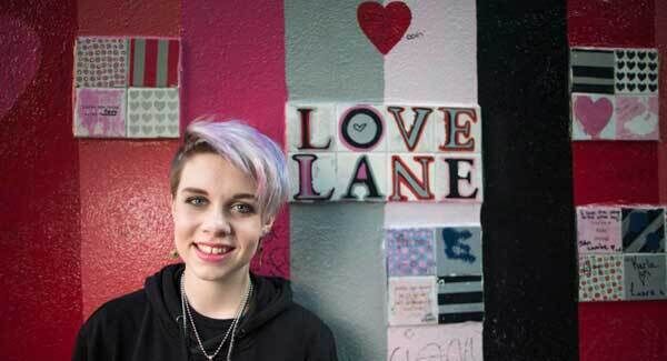 STANDING TALL: Jesse Slater, who has had a bottle thrown at her, believes education is the way forward. STANDING TALL: Jesse Slater, who has had a bottle thrown at her, believes education is the way forward.