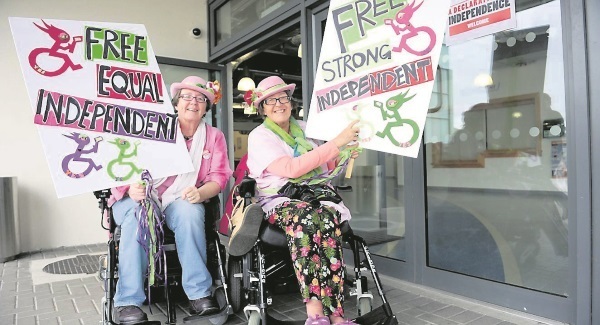 VIDEO: Sisters have lot to give despite condition