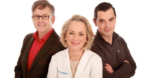 Operation Transformation Experts /(L-R) Dr. Eddie Murphy, a Principle Clinical Psychologist with the HSE; Dr. Eva Orsmond, medical doctor and Karl Henry, fitness expert.