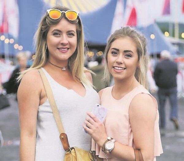 Neadin and Aisling Foley from Charleville at the Gavin James concert at Live at the Marquee. Picture: Branky Salat