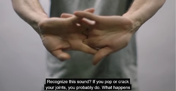 Video: What actually happens when you crack your knuckles