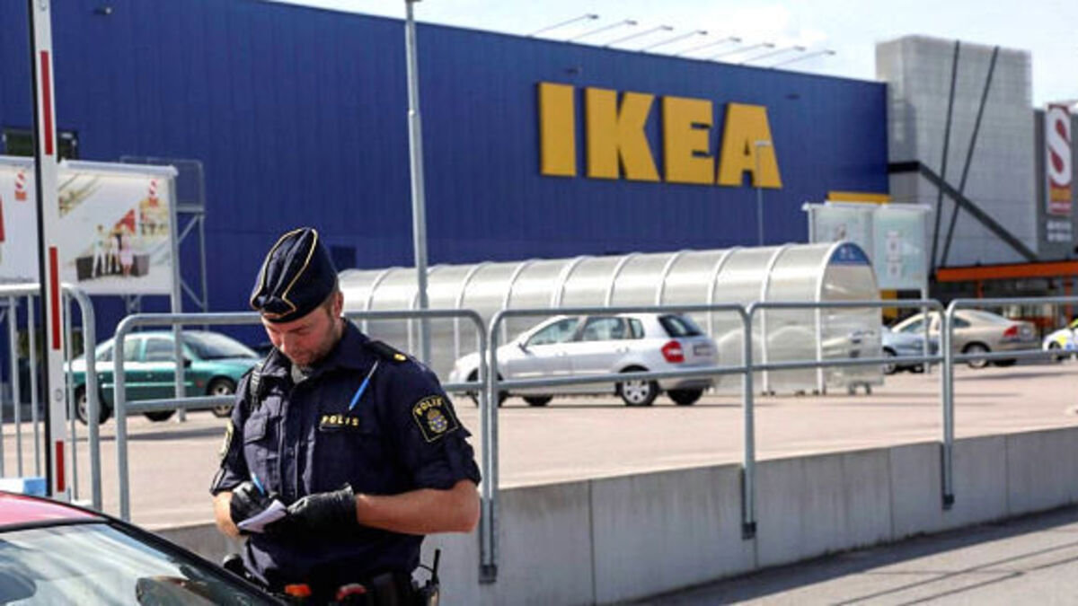 Two stabbed to death at Ikea store