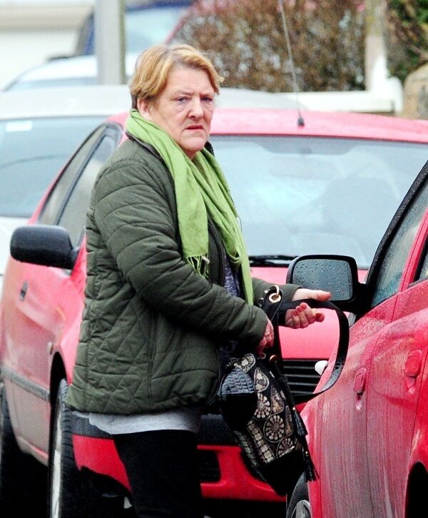 Noirín McAuliffe, mother of Kenny Relihan, at the hearing.