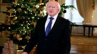 Higgins hits the right note - President address