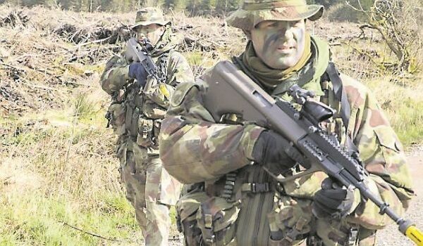 ISTAR personnel during the operation. The Irish ISTAR taskforce comprised members of infantry, cavalry, and artillery