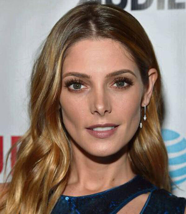 Ashley Greene sparkled in a sequinned Akris dress at the season premiere of Rogue in West Hollywood, California. Ashley Greene sparkled in a sequinned Akris dress at the season premiere of Rogue in West Hollywood, California.