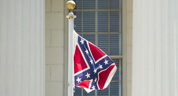 Time the Confederate flag got the red card